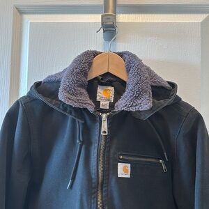 Carhartt Black Jacket with hood
